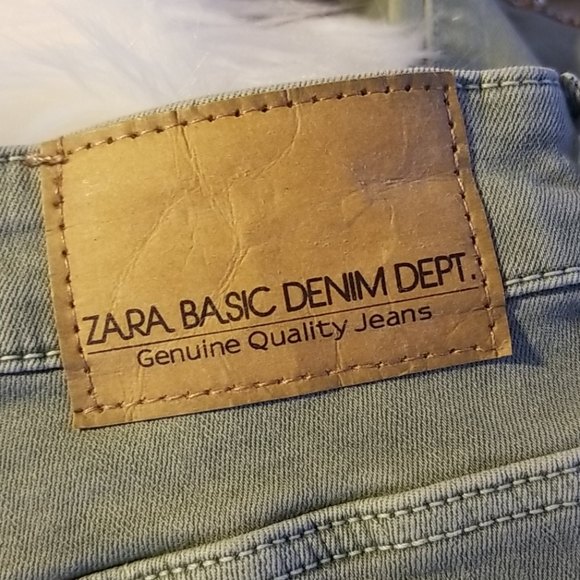 Zara Z1975 Skinny Jean's with Spakle Side Trim - Picture 5 of 8
